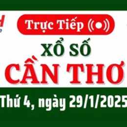 xổ số đài cần thơ ngày 29 tháng 10