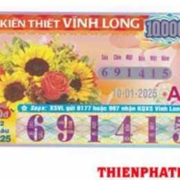 xổ số đài vĩnh long ba đài tuần rồi