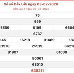 xổ số đắk lắk hôm quả
