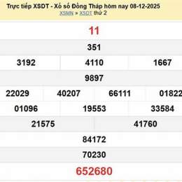 xo so dong thap 15 12