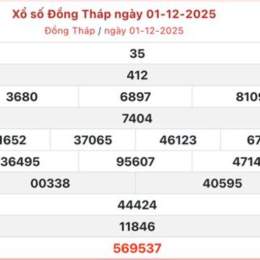 xo so dong thap 22 12