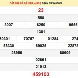 xổ số hậu giang long an hôm qua