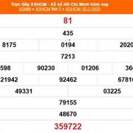 xổ số hồ chí minh 5/9