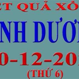xổ số kiến thiết bình dương ngày 30 tháng 1