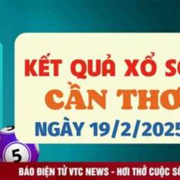 xổ số kiến thiết cần thơ ngày 19 tháng 8