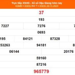 xổ số kiến thiết đài hậu giang ngày 4 tháng 7