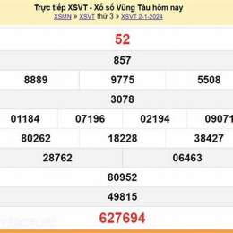 xổ số kiến thiết đài vũng tàu ngày hôm nay