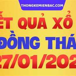 xổ số kiến thiết đồng tháp 27 tháng 04