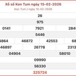 xổ số kiến thiết kon tum ngày 15 tháng 2