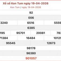 xổ số kiến thiết kon tum ngày chủ nhật