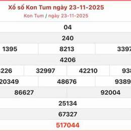 xổ số kon tum 14 12