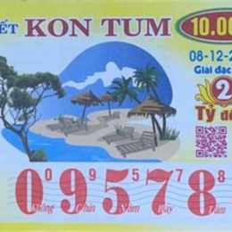 xổ số kon tum 21 tháng 12