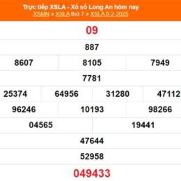 xổ số long an 8 tây tháng 8