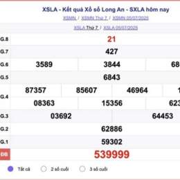 xổ số long an hôm nay thứ bảy