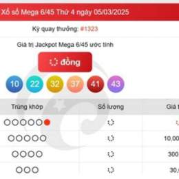 xổ số mega ngày 4 tháng 2