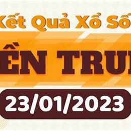 xổ số miền trung 23 11