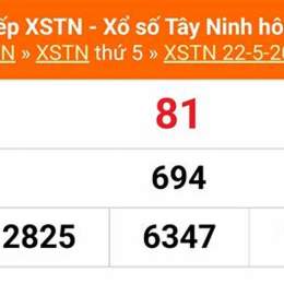 xổ số ngày 22 tây tháng 2