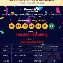 xổ số power ngày 4 tháng 8