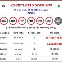 xổ số power ngày 6 tháng 1