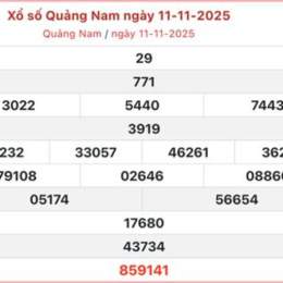 xổ số quảng nam 11 11