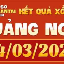 xổ số quảng ngãi ngày 14 tháng 3
