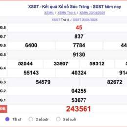 xổ số sóc trăng 30 ngày qua