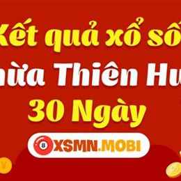 xổ số thừa thiên huế ngày 30 tháng 8