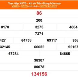 xổ số tiền giang ngày 9