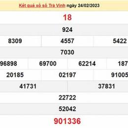 xổ số trà vinh ngày 10 tháng