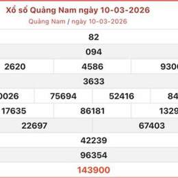 xổ số trực tiếp quảng nam hôm nay