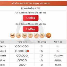 xổ số vietlott ngày 16 tháng 6 năm 2026