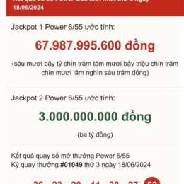 xổ số vietlott ngày 18 tháng 6 năm 2026