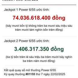 xổ số vietlott ngày 27 tháng 2 năm 2026