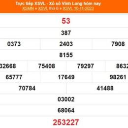 xổ số vĩnh long ngày 10 tháng