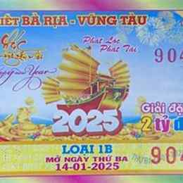 xổ số vũng tàu 25/8