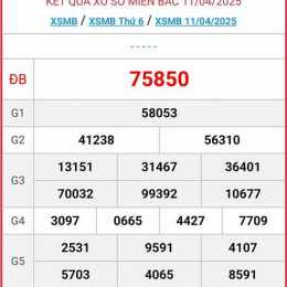 xsmb trực tiếp xổ số miền bắc